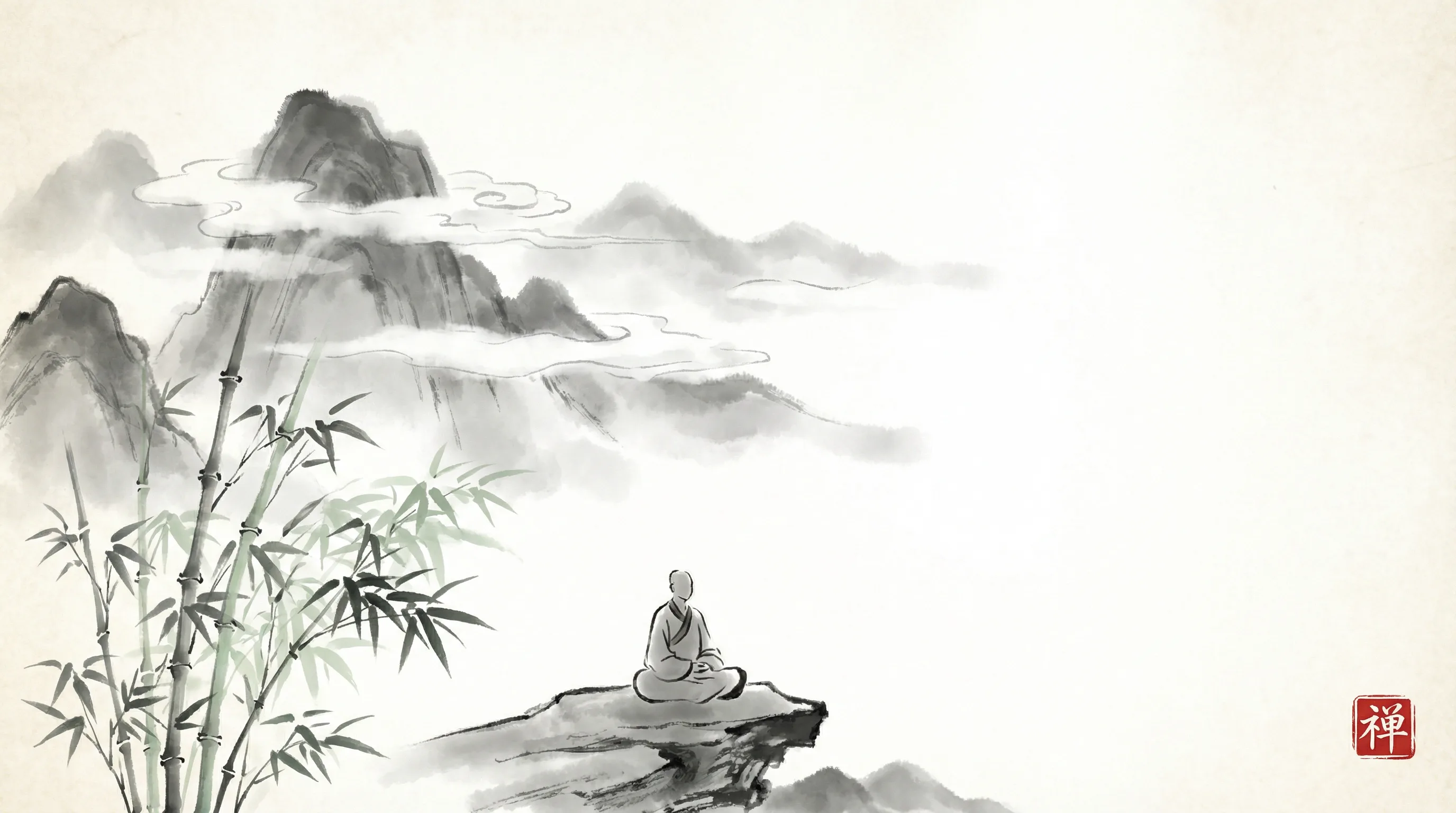 哈希游戏APP 书斋水墨山水全景